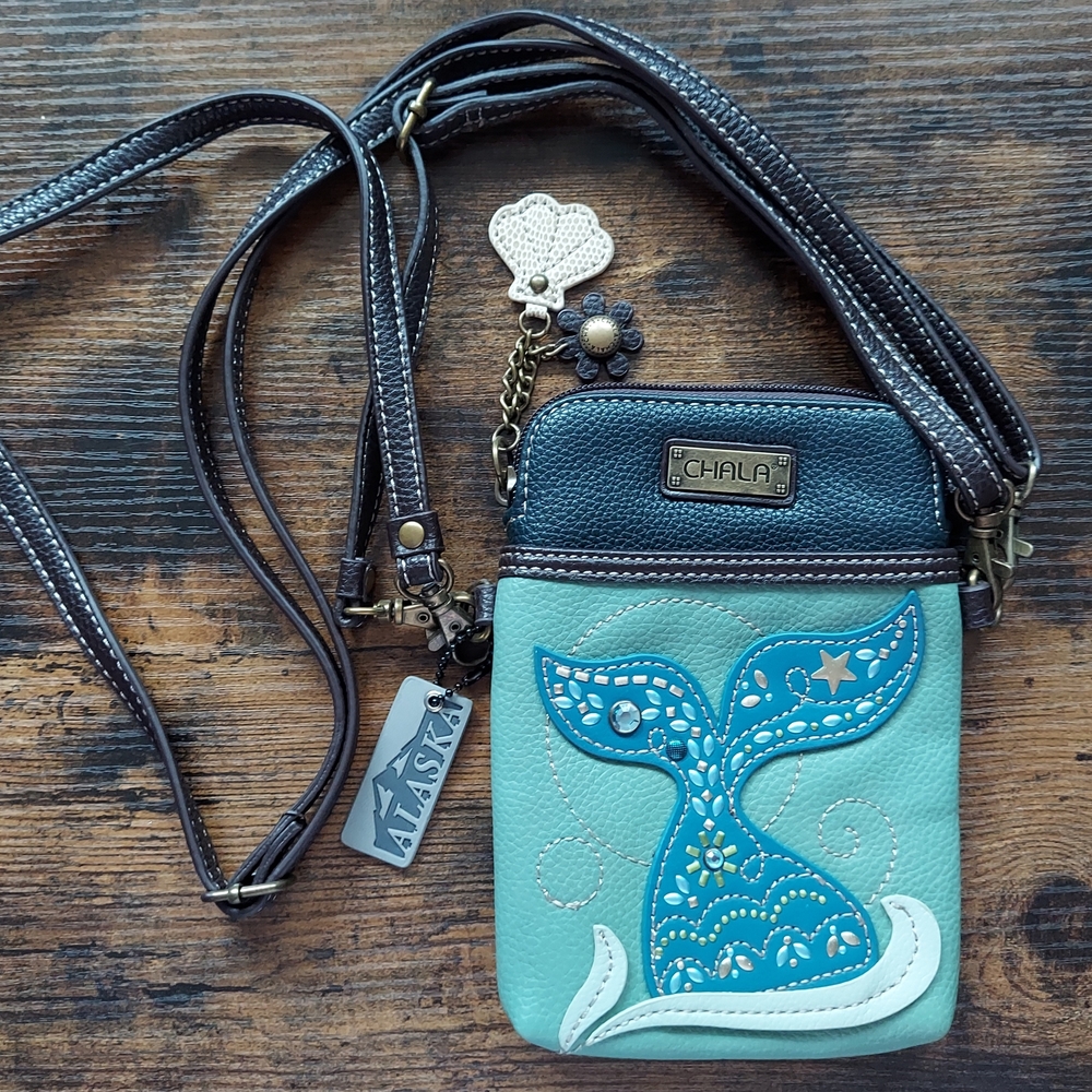 Chala Blue Whale Crossbody Bag